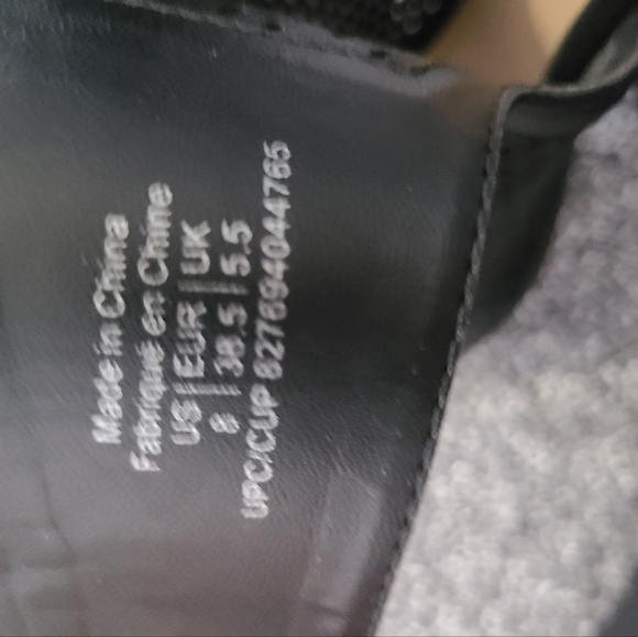 GEORGE (NEW) Open Toe Cut-Out Chunky Heel Ankle Boot - Picture 6 of 6